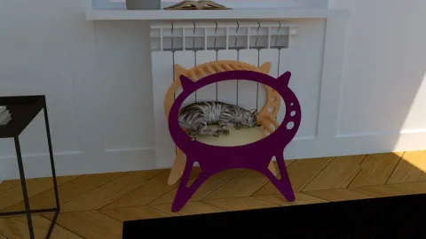 3D Kedi Evi