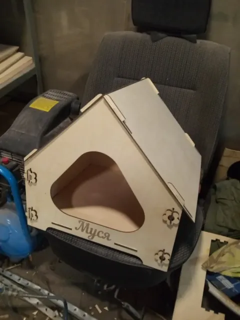3D Kedi Evi