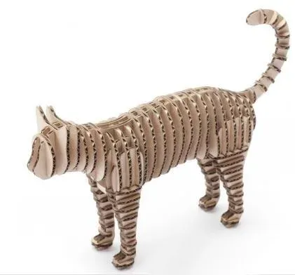 3D Kedi Puzzle