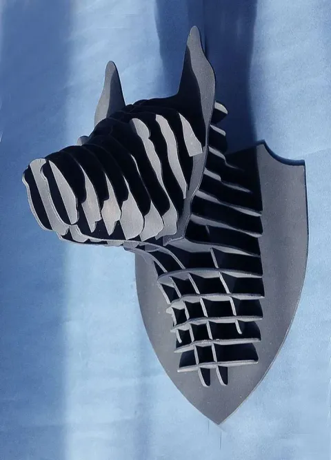 3D Köpek Başı Puzzle