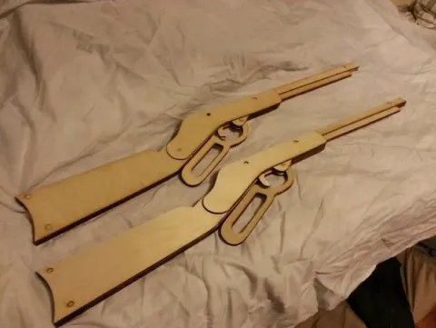 3D Lastik Atar Silah
