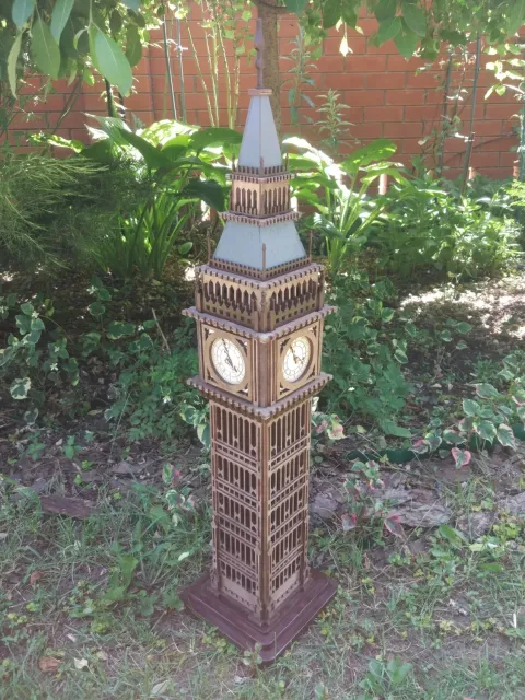 3D Londra Bıg Ben Saati Puzzle