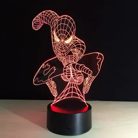 3D Örümcek Adam Lamba