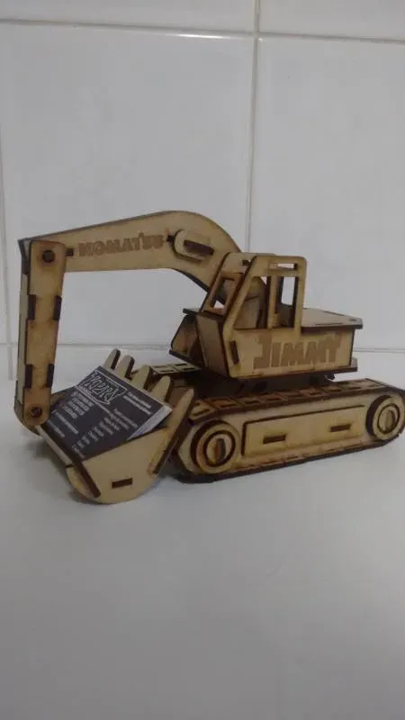 3D Paletli Kepçe Puzzle