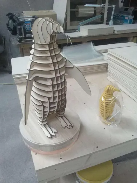 3D Penguen Puzzle 4mm