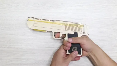 3D Tabanca Puzzle Lastik Atar-5 3MM