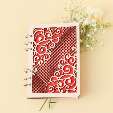 Dekoratif Defter Kapağı