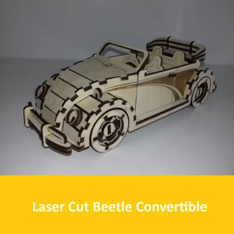 Beetle Convertible Ahşap Model