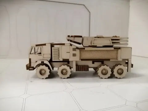 Pantsir-S1 3D Model 