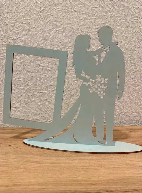 Gelin Damat Fotoğraf Çerçevesi