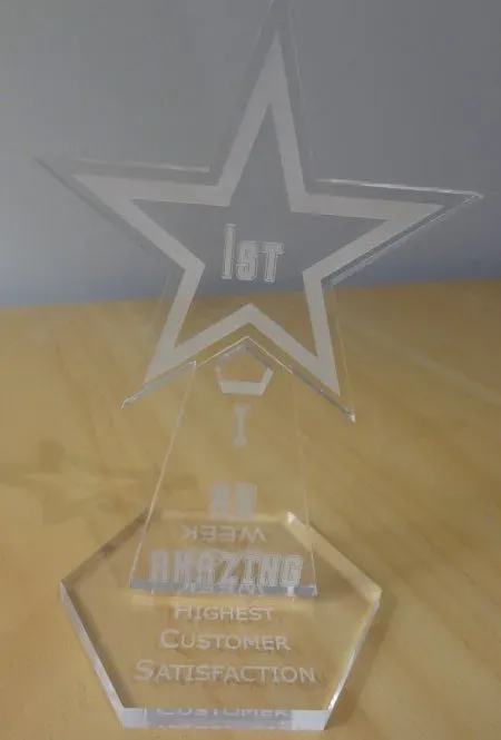 Yıldız Akrilik Ödülü Trophy