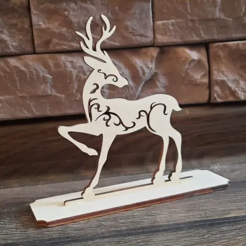 Yılbaşı Heykelcik Noel Geyiği