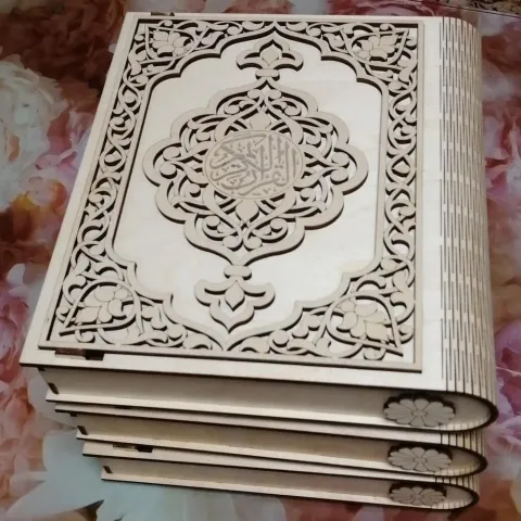 Ahşap Dekoratif Kuran Kutusu