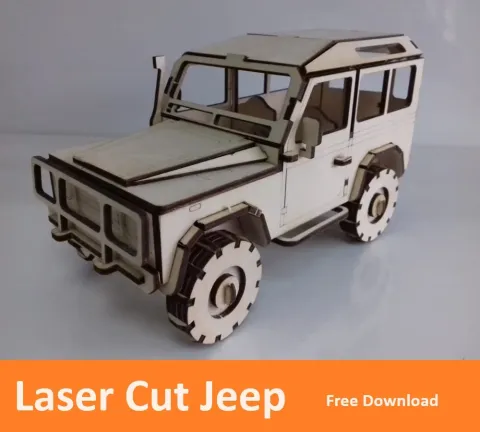 Jeep Ahşap Model