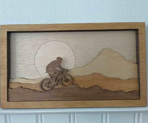 Motorcu Katmanlı Gölge Kutusu