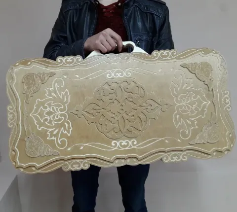 Barbekü Şişleri Dekoratif Ahşap Saklama Kutusu