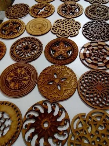 Mandala Bardak Altı
