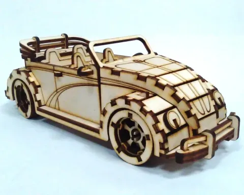Volkswagen Beetle Cabrio Oyuncak Araba