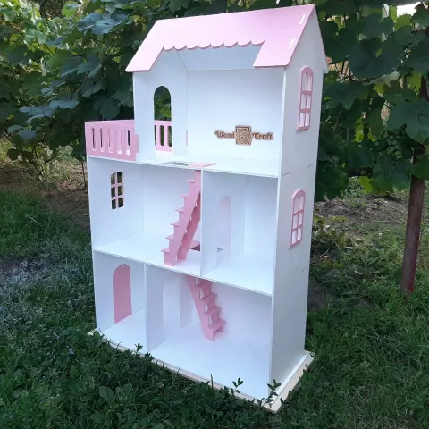 Ahşap Dollhouse 6mm