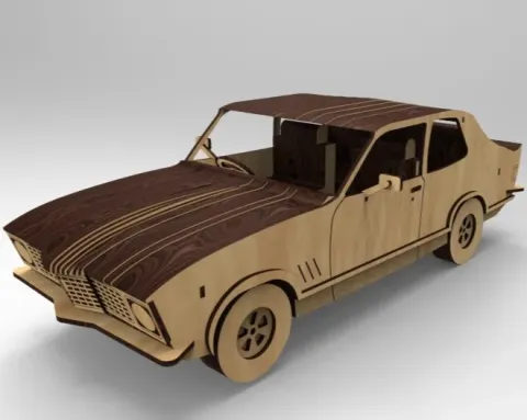 Ahşap Holden LJ Torana Model Araç Kiti